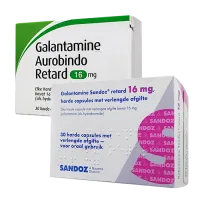Фото Галантамин Ауробиндо (концерн Актавис) / Сандоз капсулы 16мг 30шт