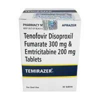 Фото Трувада полный аналог (Temirazer, Тенвир ЕМ :: Тенофовир + Эмтрицитабин) 300+200мг таб. №30