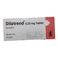 Фото Дилатренд таблетки 6,25мг №30