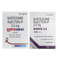 Фото Бортезомиб 2,5 мг лиофил. для ин. :: Bortecad, Borviz 2.5mg фл №1