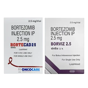 Бортезомиб 2,5 мг лиофил. для ин. :: Bortecad, Borviz 2.5mg фл №1